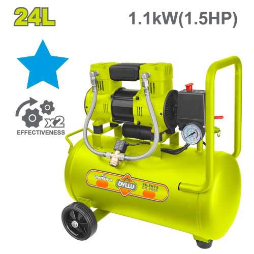 COMPRESOR 24 Ltrs/1.5Hp/110-120v/ DYLLU