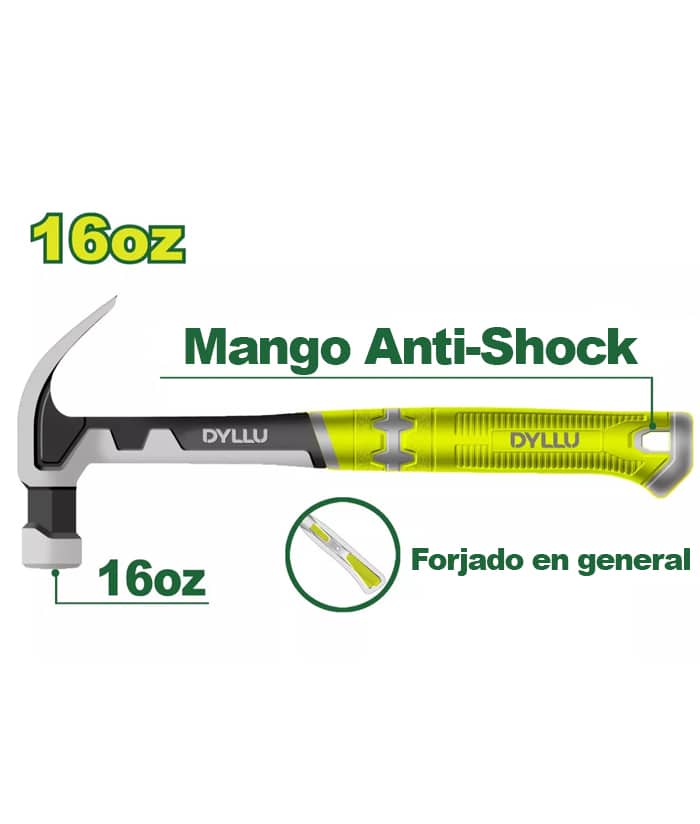 MARTILLO 16 onzas DYLLU:
