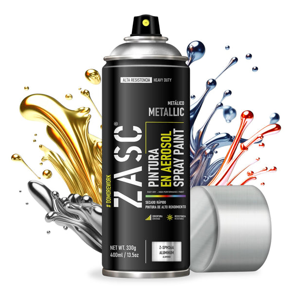 SPRAY ZASC ALUMINIO 400ml