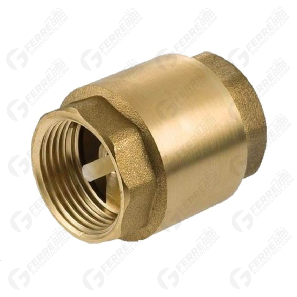 VALV CHECK 1.1/2" VERTICAL S/FILT MET.A:
