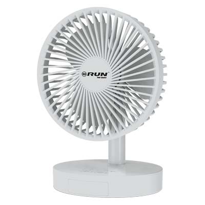 VENTILADOR 5" RECARG C/LAMP 5w RUN: