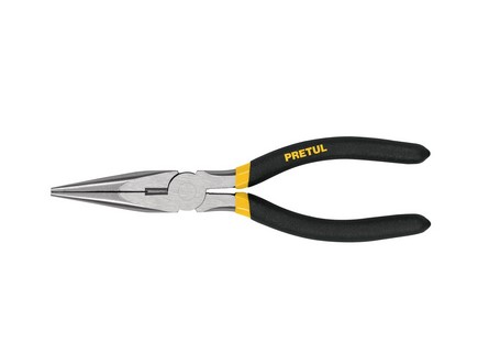 ALICATE PUNTA LARGA PRETUL  8":