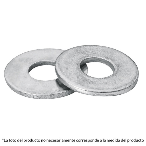 [043803] ARANDELA PLANA 1/4" (500)|+0