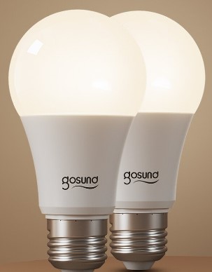 [134111] BOMBI INTELIG LED GOSUND 8W LB1 (2 PZ)