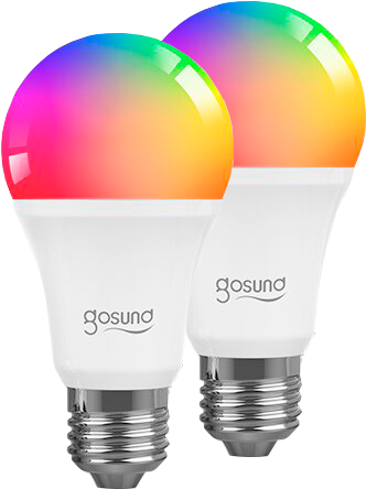 [134101] BOMBI INTELIG LED GOSUND RGB WB5 (2 PZ)