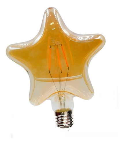 [033720] BOMBI VINTAGE LED AMBAR ESTRELL 6W|+0