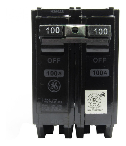 [034119] BREAKER EMP 2x100A G.E. (TQL):