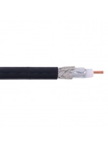 [030616] CABLE COAXIAL RG-6 95% NEGRO: