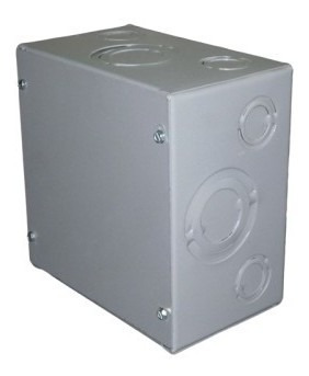 [034522] CAJA DERIV MET  8"x 8"x 4":