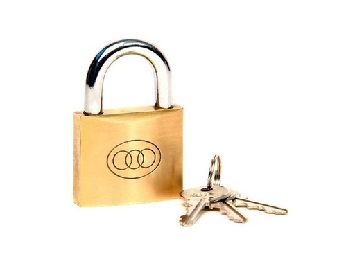 [085002] CANDADO PLANO 30mm CHINO GLOBE 9CT02: