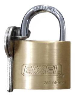 [085054] CANDADO PLANO 50mm EXXEL: