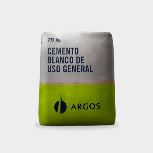[053013] CEMENTO BLANCO ARGOS (20 Kg):