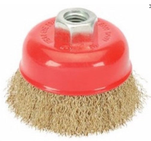 [006332] CEPILLO ESMER 5"x5/8" COPA BRONCE: