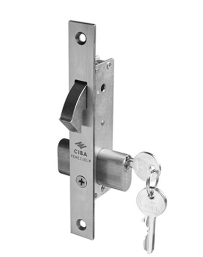 [080141] CERRAD GANCHO CISA 16mm DOBLE CILIND: