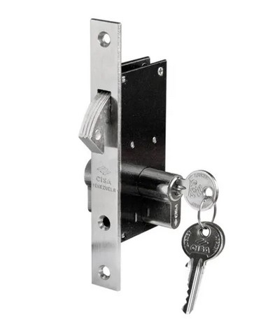 [080144] CERRAD GANCHO CISA 30mm DOBLE CILIND: