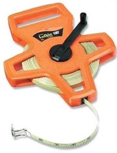 [009551] CINTA MET. FIBRA  15mts TOPOGRAFO: