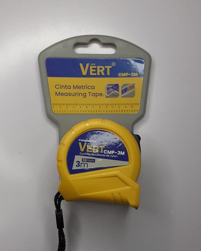 [009530] CINTA MET. VERT 3 MTS CMP-3M: