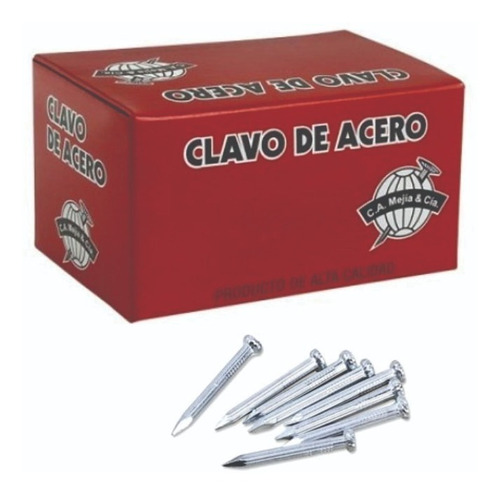 [121625] CLAVO ACERO RANUR  3" (400);+0