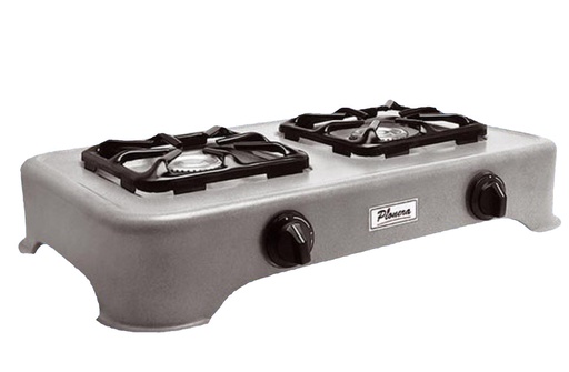 [125031] COCINA A GAS PIONERA 2 HORNILLAS: