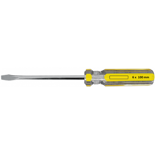 [004305] DEST. EXXEL AMARILLO 6x100mm PLANO: