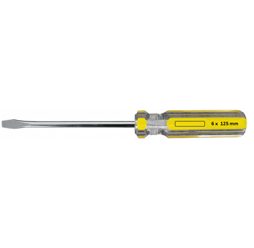 [004306] DEST. EXXEL AMARILLO 6x150mm PLANO: