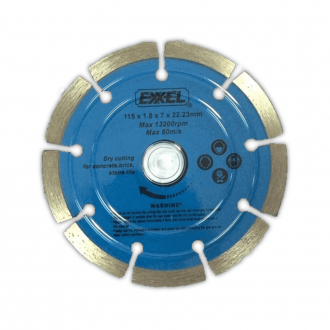 [064001] DISCO DIAM 4.5" EXXEL SEGMENTADO: