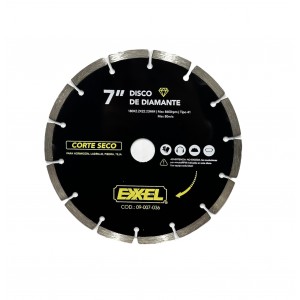 [064006] DISCO DIAM 7" EXXEL SEGMENTADO: