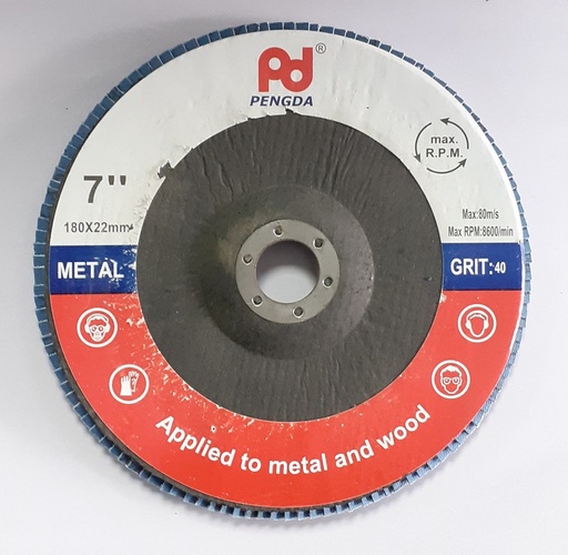 [062376] DISCO FLAP DIGIDISK 7"x 40: