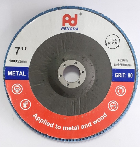[062379] DISCO FLAP EXXEL 7"x 80: