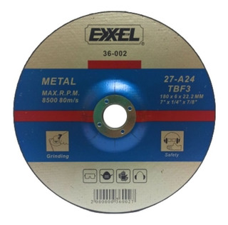 [061355] DISCO MET 7" EXT/PLANO EXXEL: