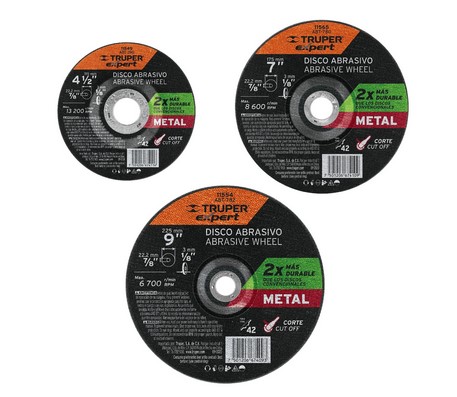 [T11554] DISCO MET 9" CORTE TRUPER ABT-782: