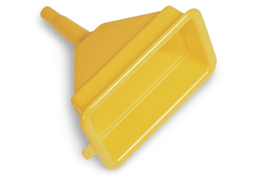 [120278] EMBUDO PLASTICO RECTANGULAR 6x10cms|+0