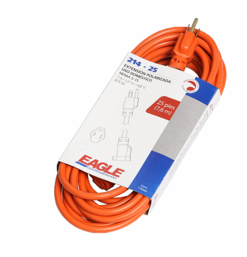 [135000] EXT. ELEC. EAGLE USO DOMES.  7,6mts: