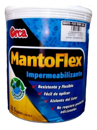 [090911] GALON MANTO-FLEX VERDE: