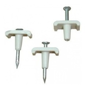[121522] GRAPAS P/CABLE "T" C/CLAVOS (100PZA):