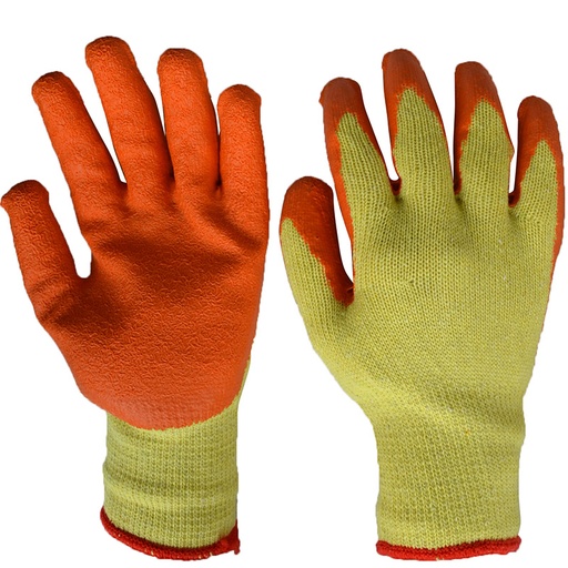 [127784] GUANTE TELA CON LATEX 8S005|+0
