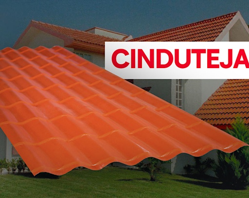 [057206] LAM. CINDUTEJA ROJO 4mts: