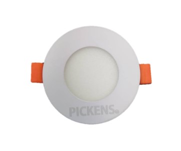 [038710] PANEL LED LISO  3W+3W VERDE 08-117|+0