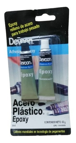 [110762] PEGA DEVCON ACERO PLASTICO: