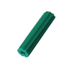 [123122] RAMPLUG PLAS VERDE x UNIDAD (1/4");+