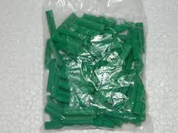 [123112] RAMPLUG PLAS VERDExBOLSA(100)(1/4");+0¿