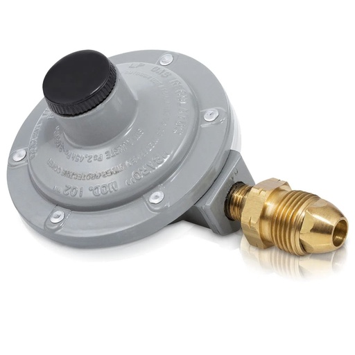 [990104] REGULADOR P/GAS CON TUERCA S/MANGUE: