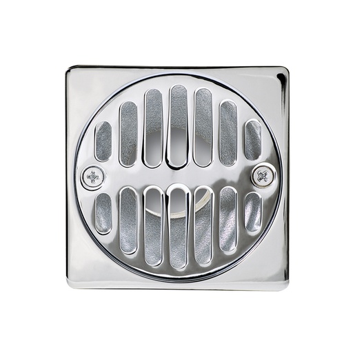 [F08RJ12] REJILLA 2" FP CROM GDE CUADRA ABIERTA: