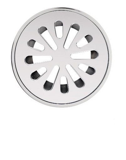 [F08RJ08] REJILLA 2" FP CROM PEQ REDO ESTRELLA: