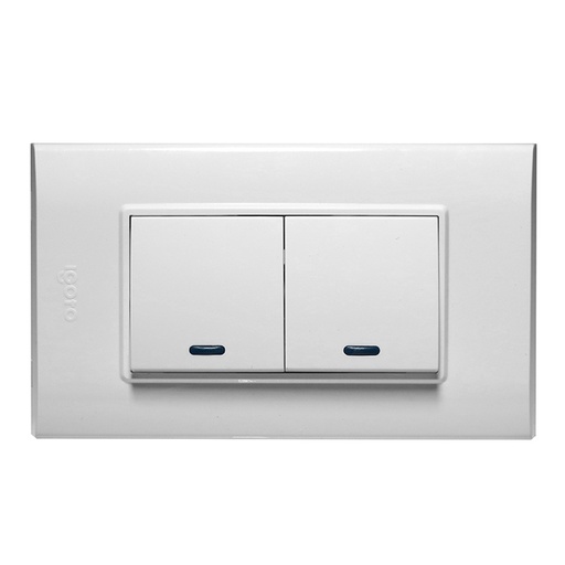 [137102] SWICH DOBLE EMP LARGO IGOTO B-BLANCO: