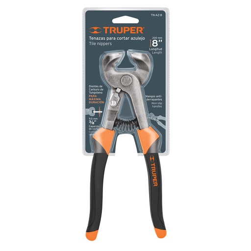 [T17382] TENAZA P/CERAMICA TRUPER 8.1/2":