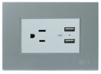 [137233] TOMA CTE EMP SENC+2 USB IGOTO Z PLAT:
