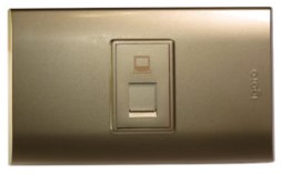 [137157] TOMA P/RJ45 EMP IGOTO "B" GOLD: