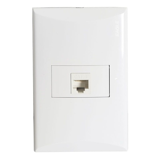 [BV118W] TOMA P/RJ45 TACO SKD3 BLANCO +0