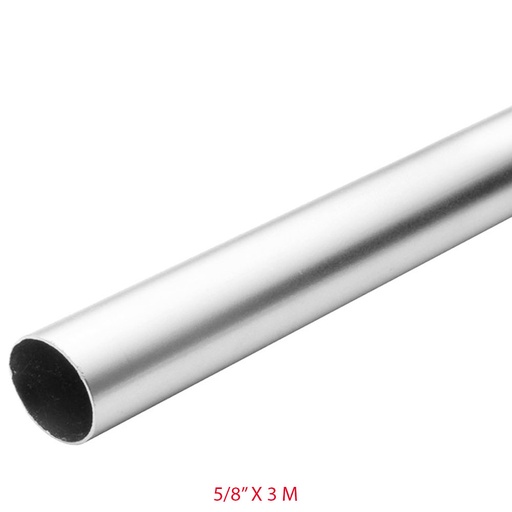 [123770] TUBO CORT ACERO CROMADO 1/2"x5mts;
